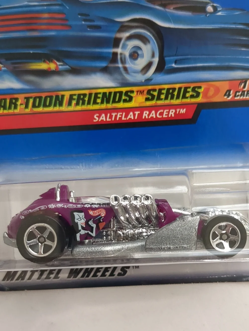 Hot Wheels Car-Toon Friends Series #1/4 Saltflat Racer1998